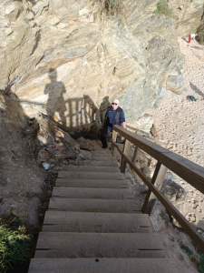 Abgang zum Strand von Porto Covo 